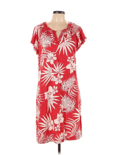 Pre-owned Talbots Casual Dress In Red
