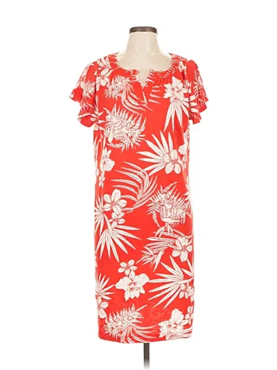 Pre-owned Talbots Casual Dress In Red