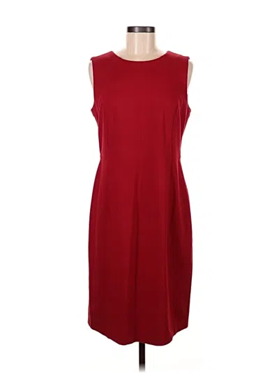 Pre-owned Talbots Casual Dress In Red