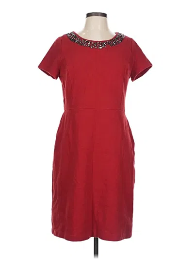 Pre-owned Talbots Casual Dress In Red
