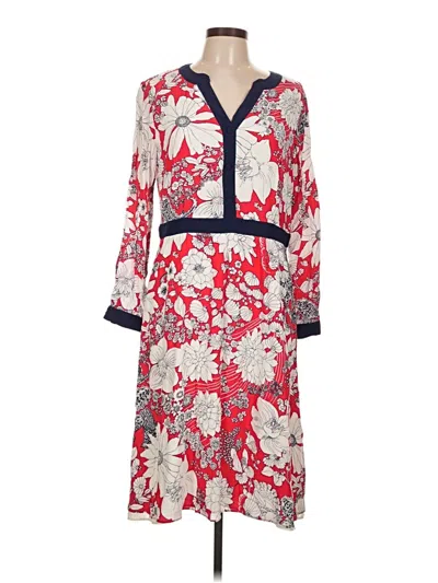 Pre-owned Talbots Casual Dress In Red