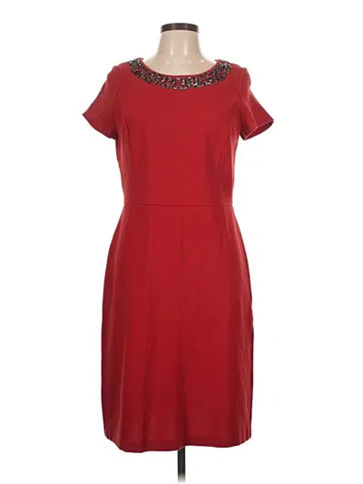 Pre-owned Talbots Casual Dress In Red