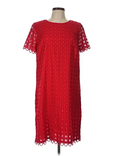 Pre-owned Talbots Casual Dress In Red