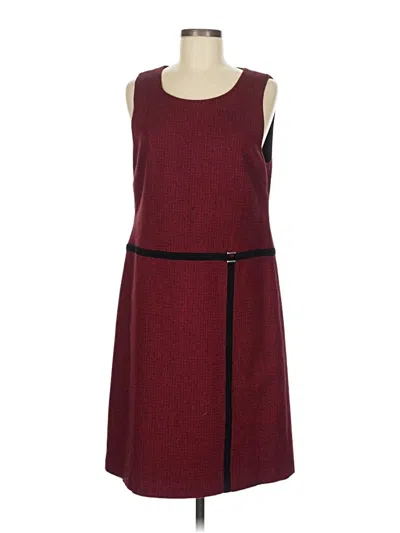 Pre-owned Talbots Casual Dress In Red