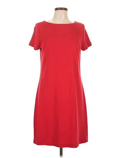 Pre-owned Talbots Casual Dress In Red