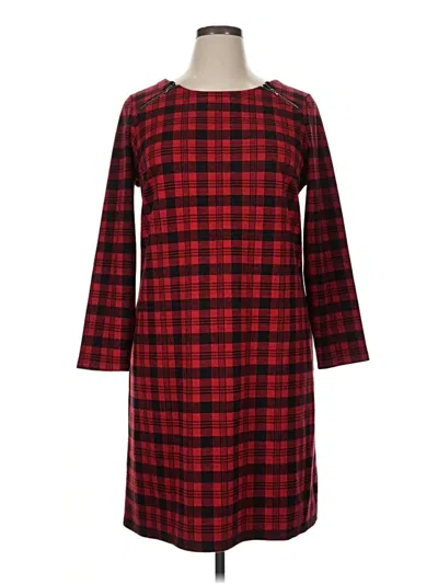 Pre-owned Talbots Casual Dress In Red