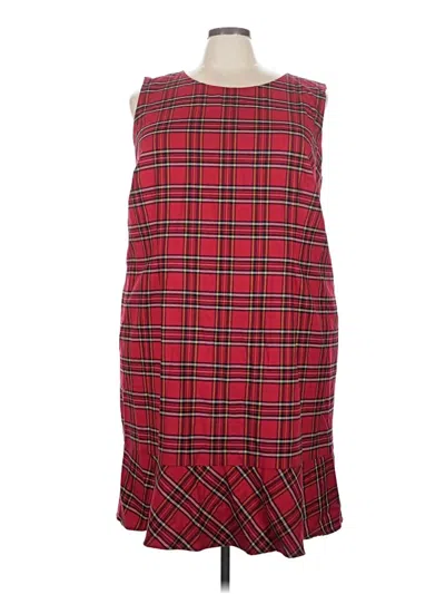 Pre-owned Talbots Casual Dress In Red
