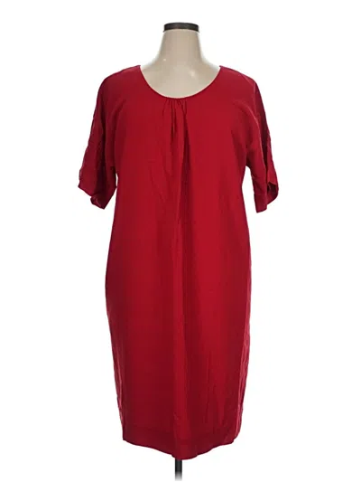Pre-owned Talbots Casual Dress In Red