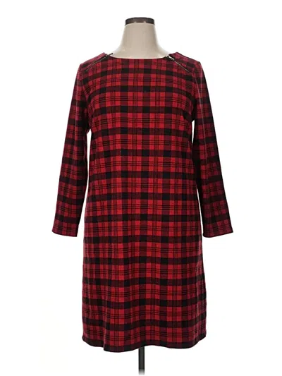 Pre-owned Talbots Casual Dress In Red