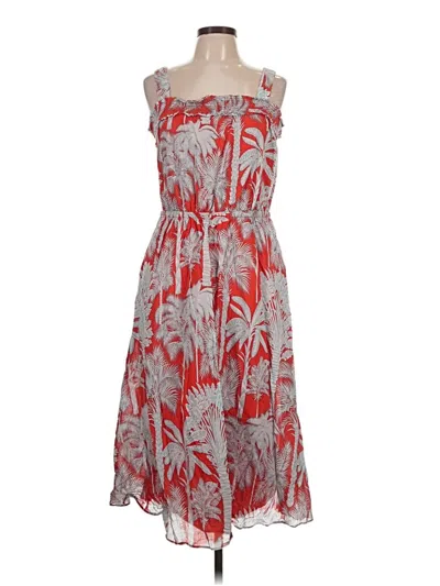 Pre-owned Talbots Casual Dress In Red