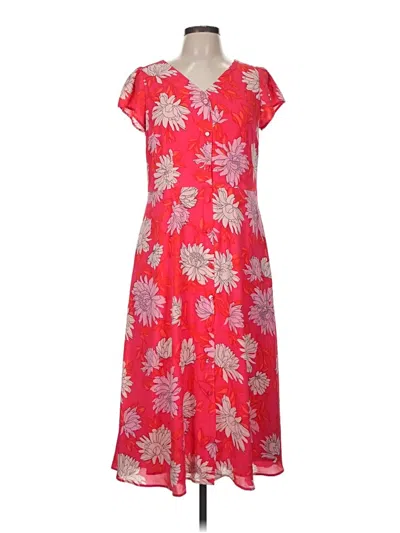 Pre-owned Talbots Casual Dress In Red