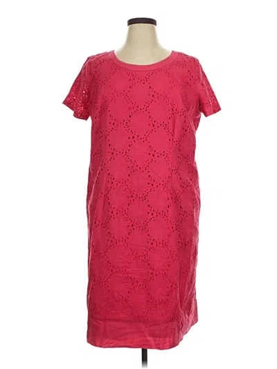 Pre-owned Talbots Casual Dress In Red