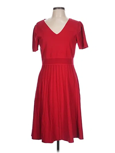Pre-owned Talbots Casual Dress In Red