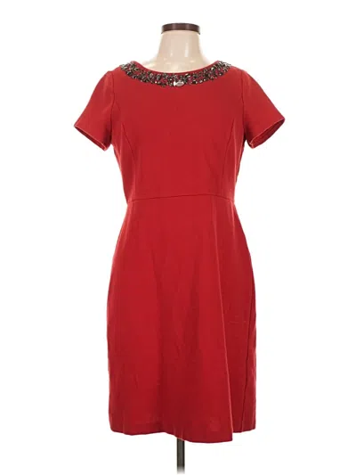 Pre-owned Talbots Casual Dress In Red