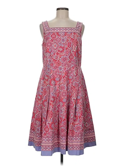 Pre-owned Talbots Casual Dress In Red