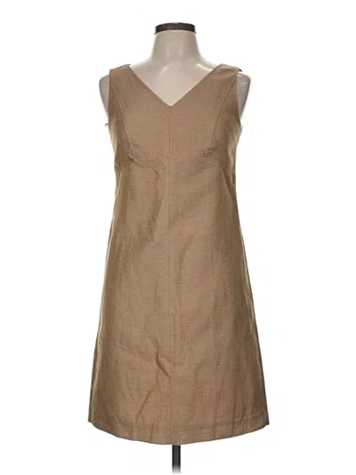 Talbots Casual Dress In Tan