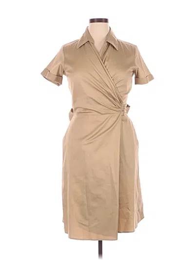 Pre-owned Talbots Casual Dress In Tan