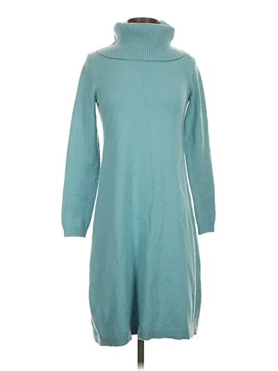 Pre-owned Talbots Casual Dress In Teal
