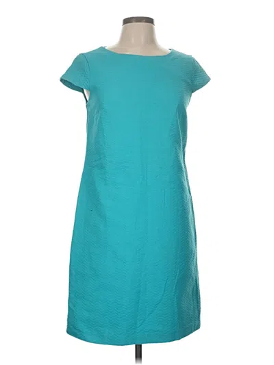 Pre-owned Talbots Casual Dress In Teal