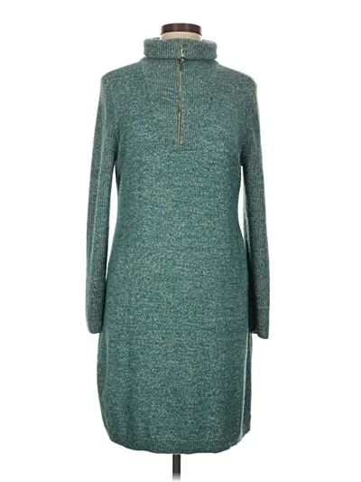 Pre-owned Talbots Casual Dress In Teal