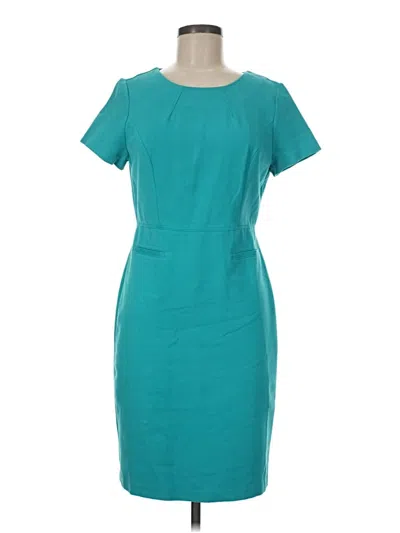 Pre-owned Talbots Casual Dress In Teal