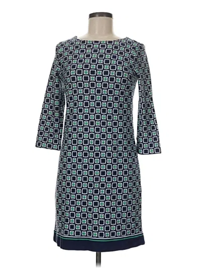 Pre-owned Talbots Casual Dress In Teal
