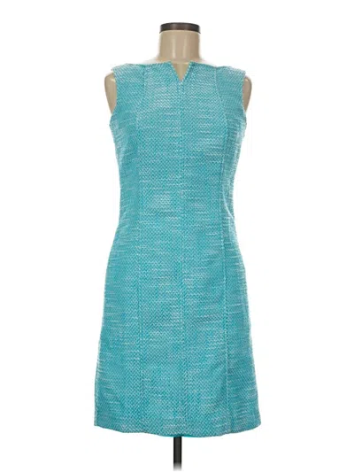 Pre-owned Talbots Casual Dress In Teal