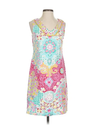 Pre-owned Talbots Casual Dress In White