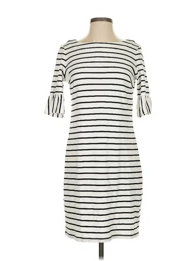 Pre-owned Talbots Casual Dress In White