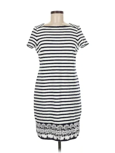 Pre-owned Talbots Casual Dress In White