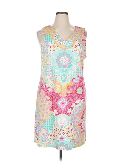 Pre-owned Talbots Casual Dress In White