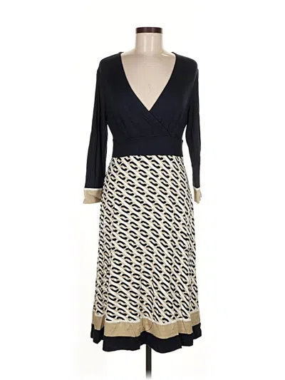 Pre-owned Talbots Casual Dress In White