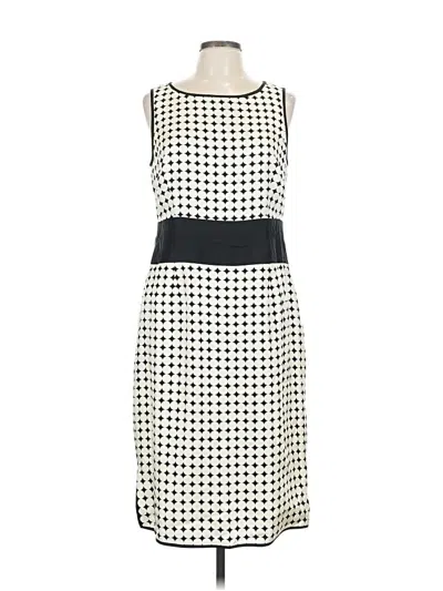 Pre-owned Talbots Casual Dress In White