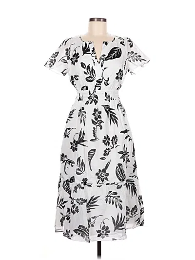 Talbots Casual Dress In White