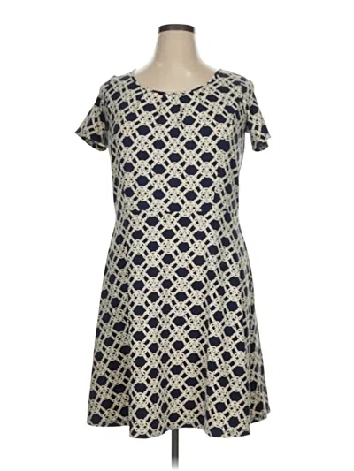 Pre-owned Talbots Casual Dress In White