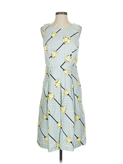 Pre-owned Talbots Casual Dress In Yellow