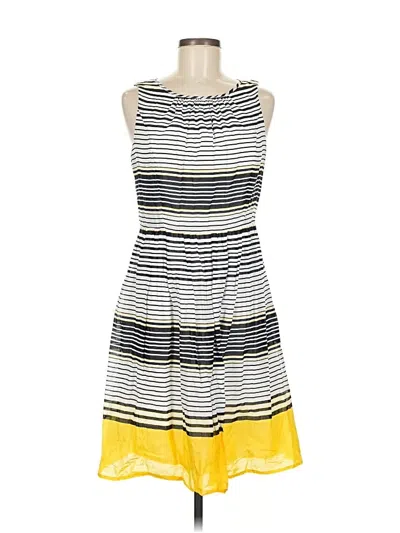 Pre-owned Talbots Casual Dress In Yellow
