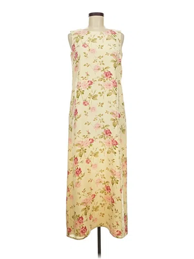 Pre-owned Talbots Casual Dress In Yellow