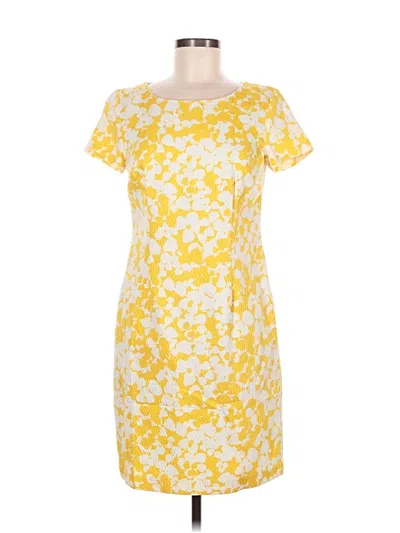 Pre-owned Talbots Casual Dress In Yellow