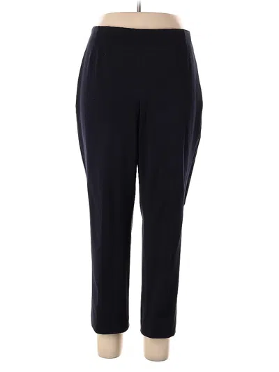 Pre-owned Talbots Casual Pants In Black