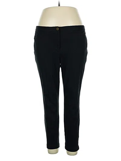Pre-owned Talbots Casual Pants In Black