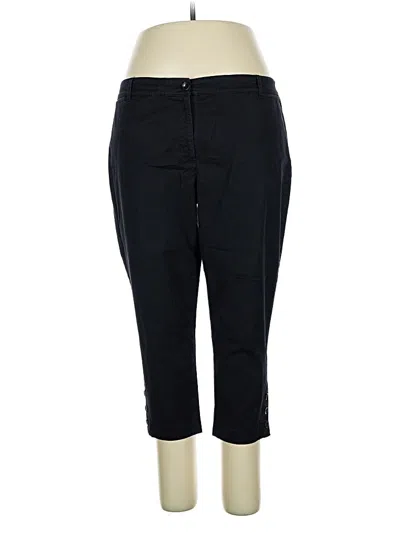 Pre-owned Talbots Casual Pants In Black