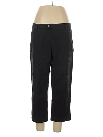 Pre-owned Talbots Casual Pants In Black