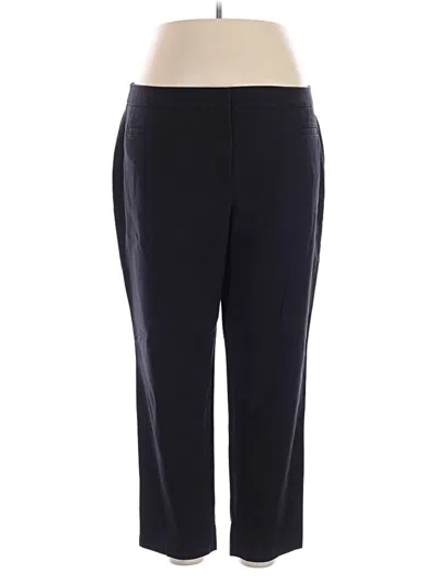 Pre-owned Talbots Casual Pants In Black