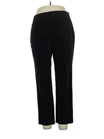 Pre-owned Talbots Casual Pants In Black
