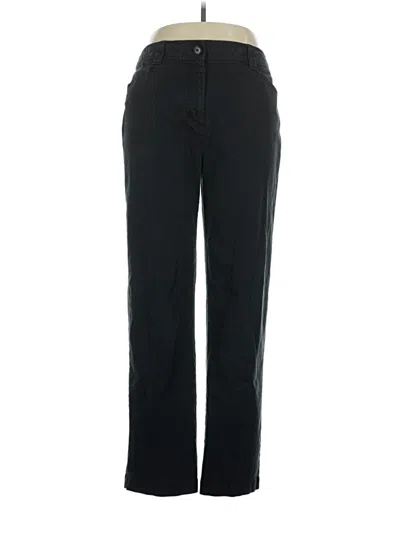 Pre-owned Talbots Casual Pants In Black