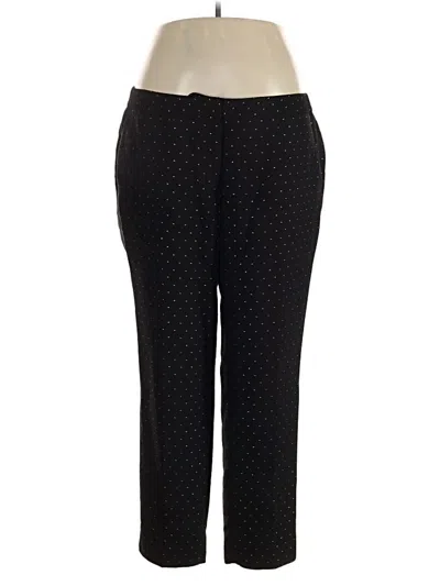 Pre-owned Talbots Casual Pants In Black