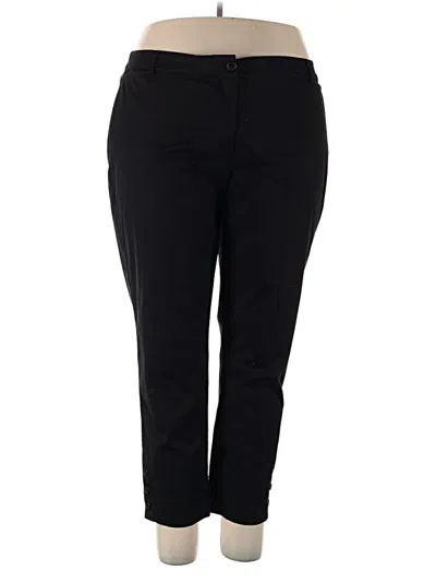 Pre-owned Talbots Casual Pants In Black