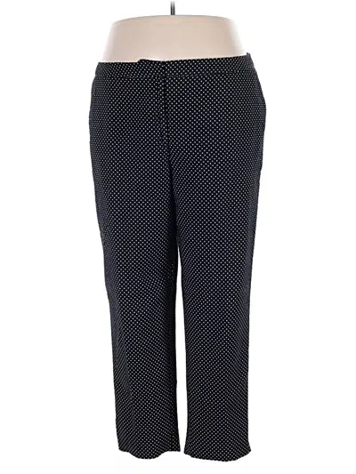 Pre-owned Talbots Casual Pants In Black