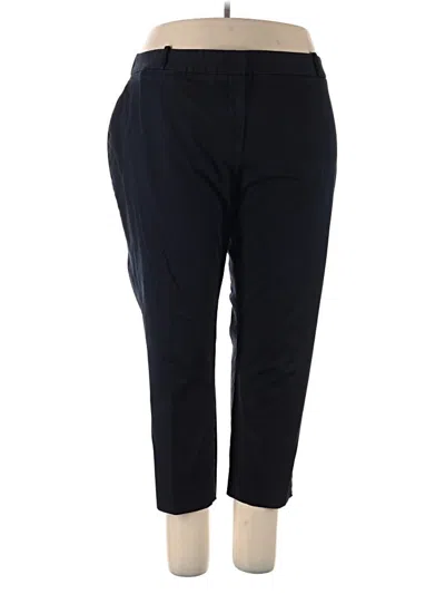 Pre-owned Talbots Casual Pants In Black